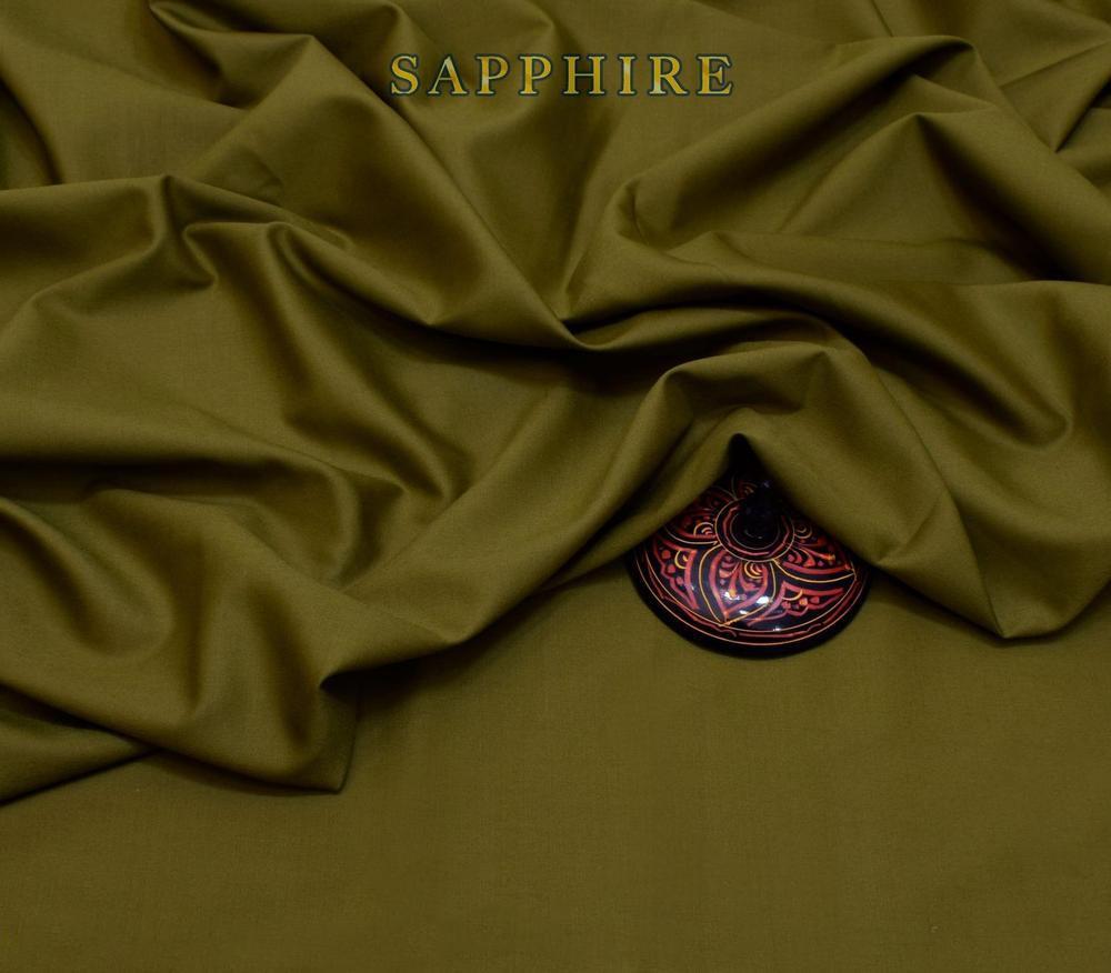 Men's Unstitched Wash And Wear Plain Suit