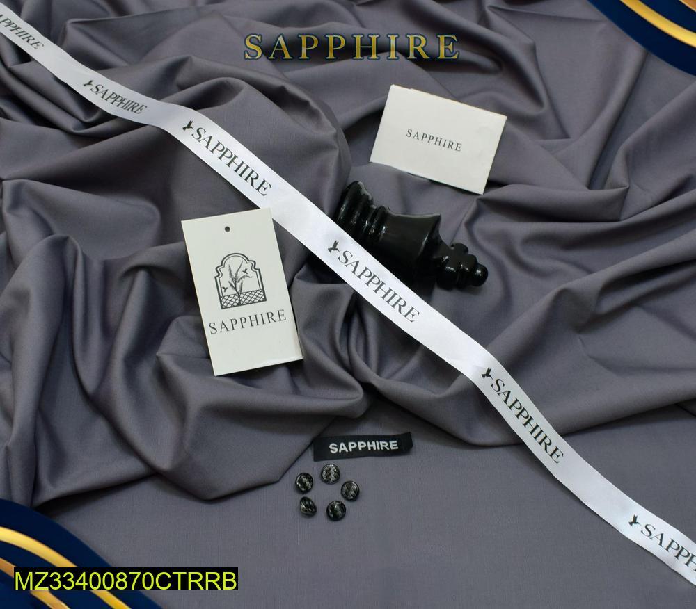 Men's Unstitched Wash And Wear Plain Suit