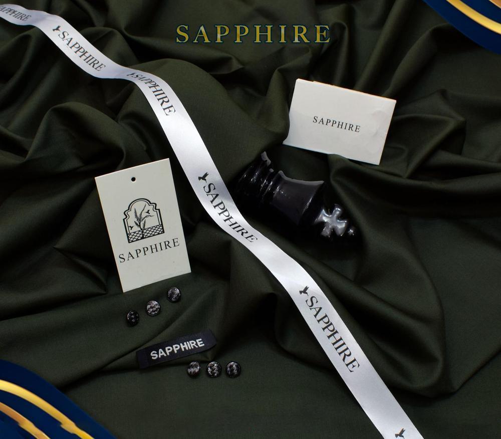 Men's Unstitched Wash And Wear Plain Suit