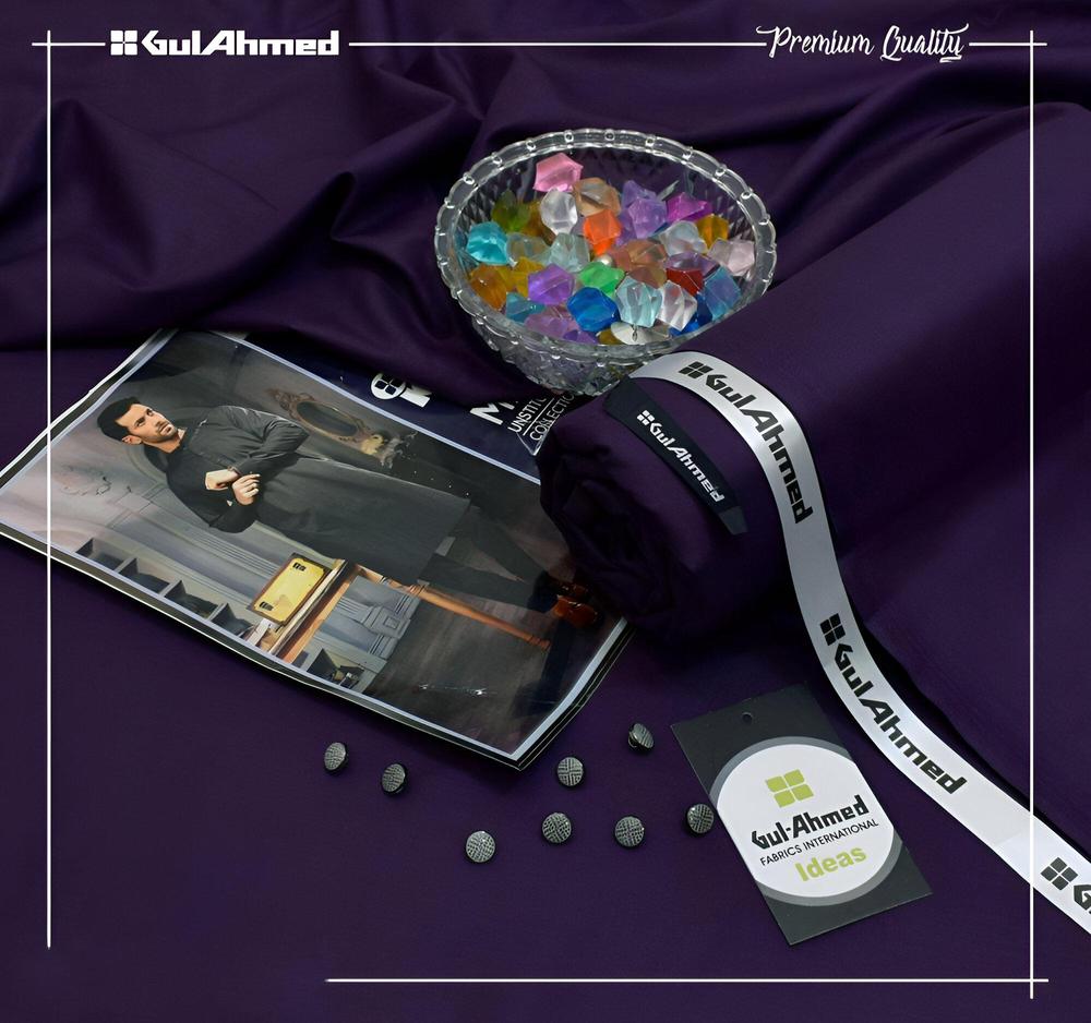 Men’s Unstitched Wash And Wear Plain Suit