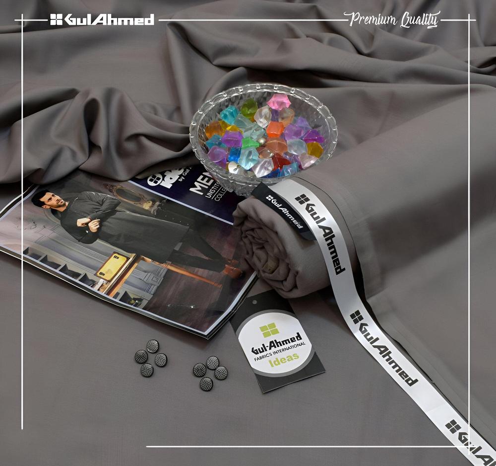 Men’s Unstitched Wash And Wear Plain Suit