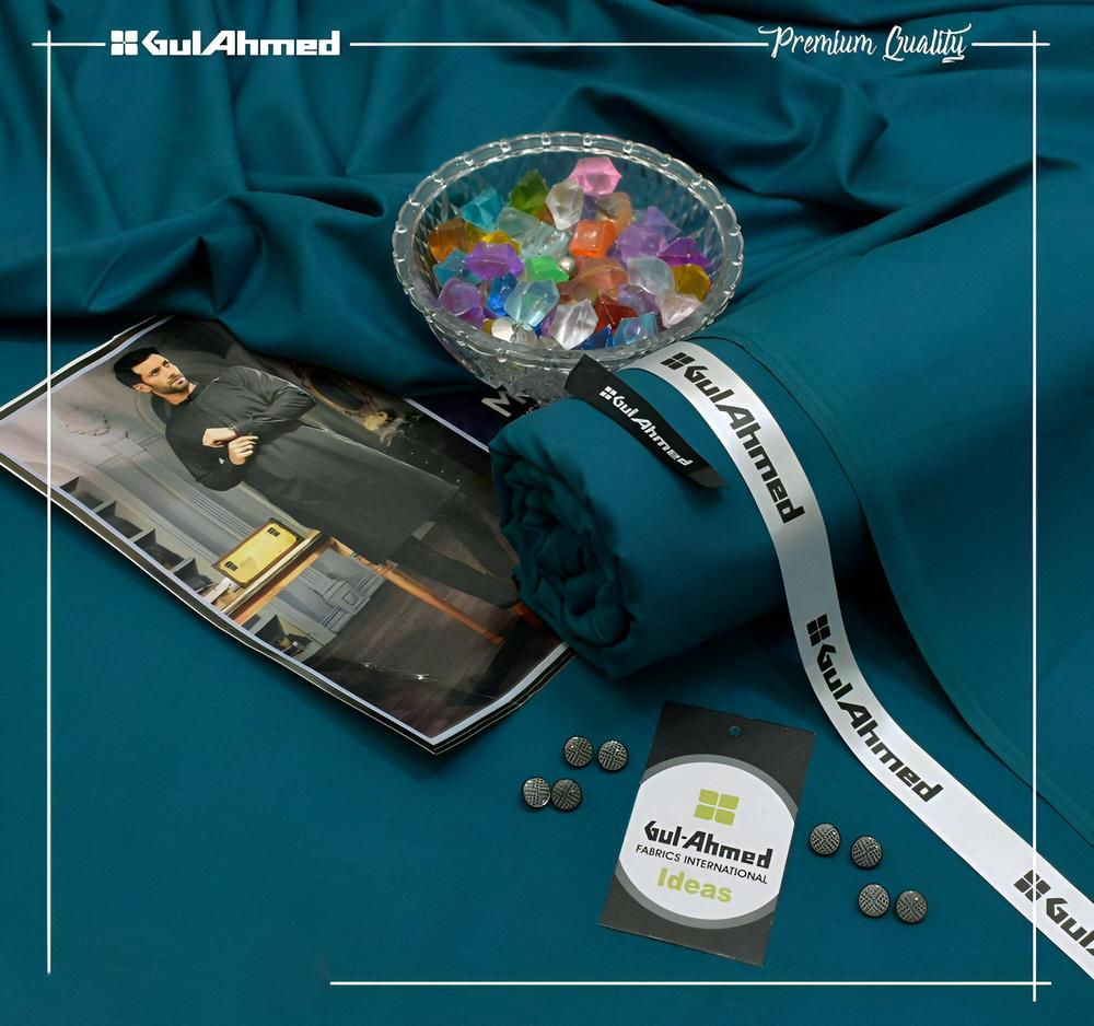 Men’s Unstitched Wash And Wear Plain Suit