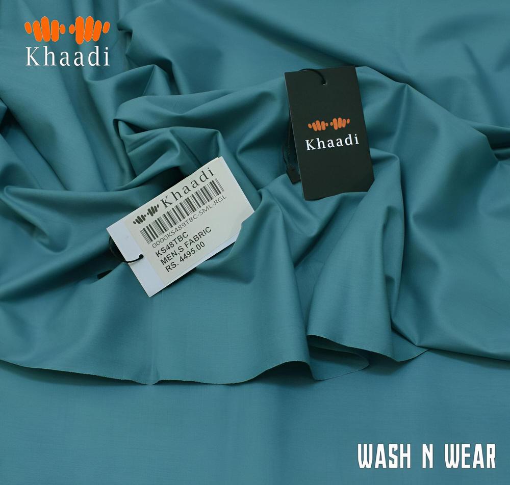 Men’s Unstitched Wash And Wear Plain Suit