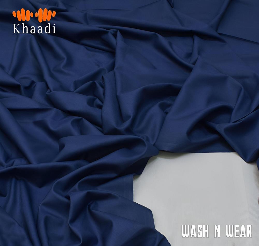 Men’s Unstitched Wash And Wear Plain Suit