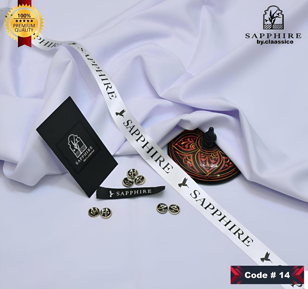 Men’s Unstitched Wash And Wear Plain Suit