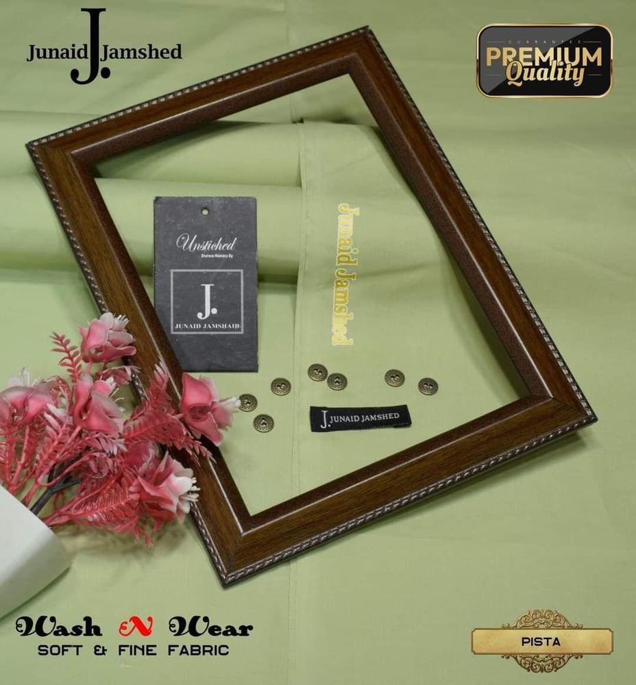 Men’s Unstitched Wash And Wear Suit - 1 Pc - Plain Design for All Seasons