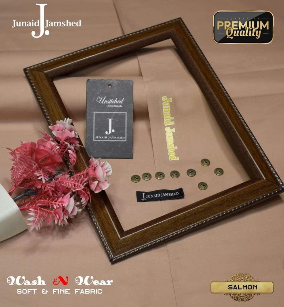 Men’s Unstitched Wash And Wear Suit - 1 Pc - Plain Design for All Seasons