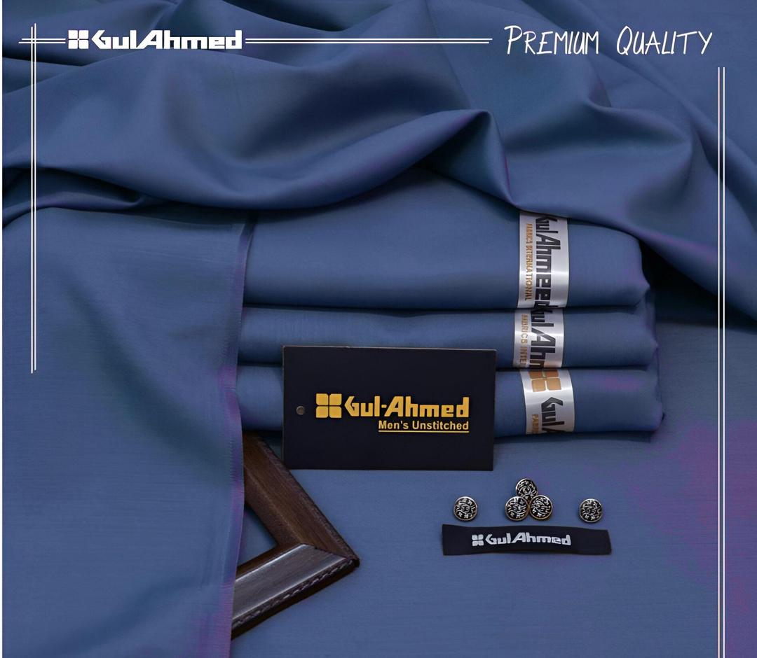 Men’s Unstitched Wash And Wear Plain Suit