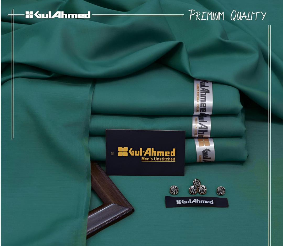 Men’s Unstitched Wash And Wear Plain Suit