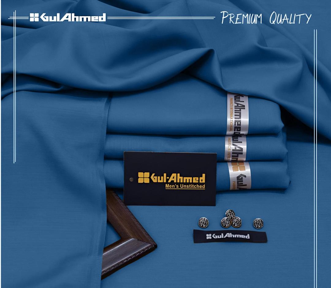 Men’s Unstitched Wash And Wear Plain Suit