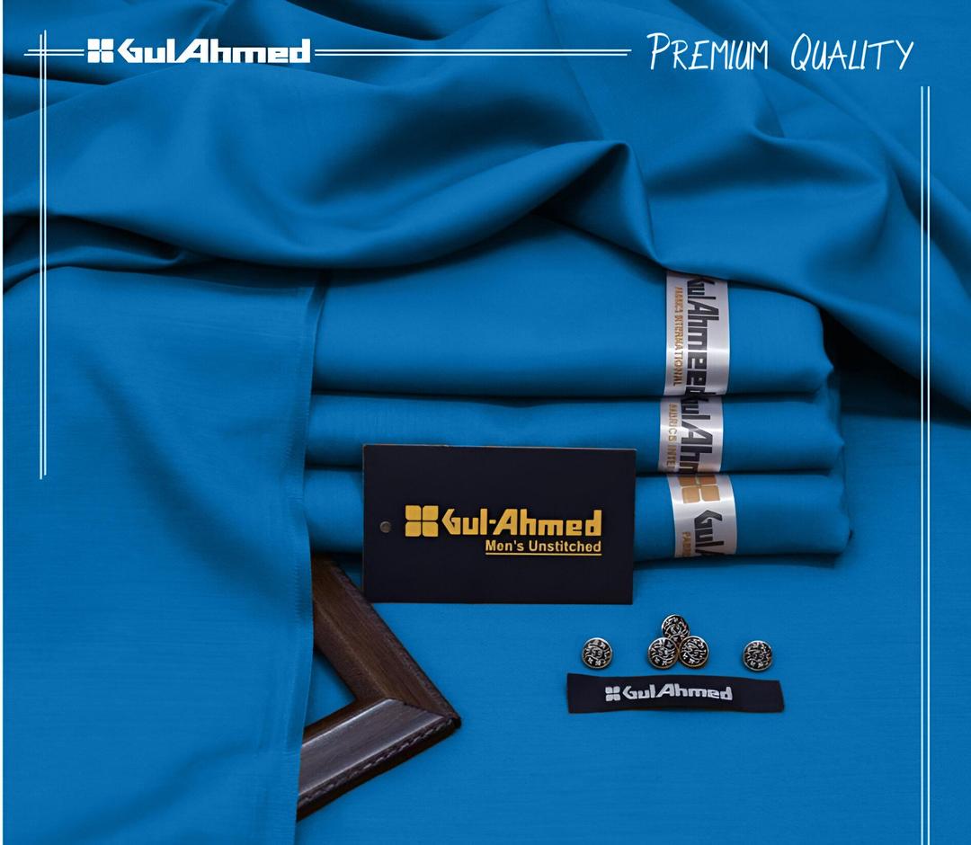 Men’s Unstitched Wash And Wear Plain Suit