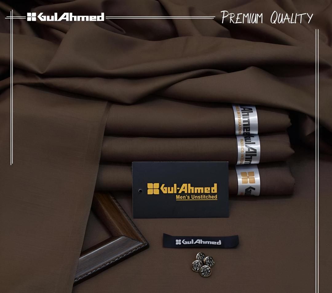 Men’s Unstitched Wash And Wear Plain Suit