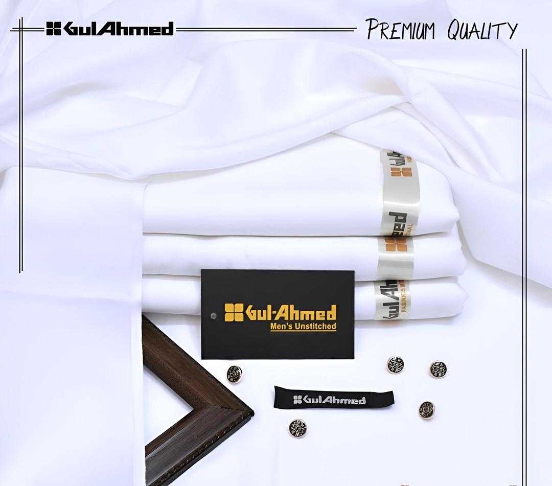 Men’s Unstitched Wash And Wear Plain Suit