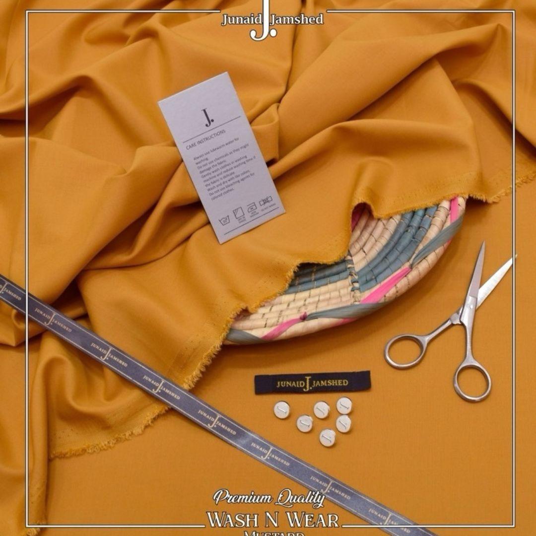 Men’s Unstitched Wash And Wear Plain Suit