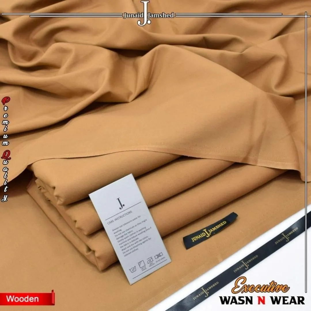 J. Junaid Jamshed Men’s Wash and Wear Unstitched Shalwar Kameez – Premium Comfortable Suit