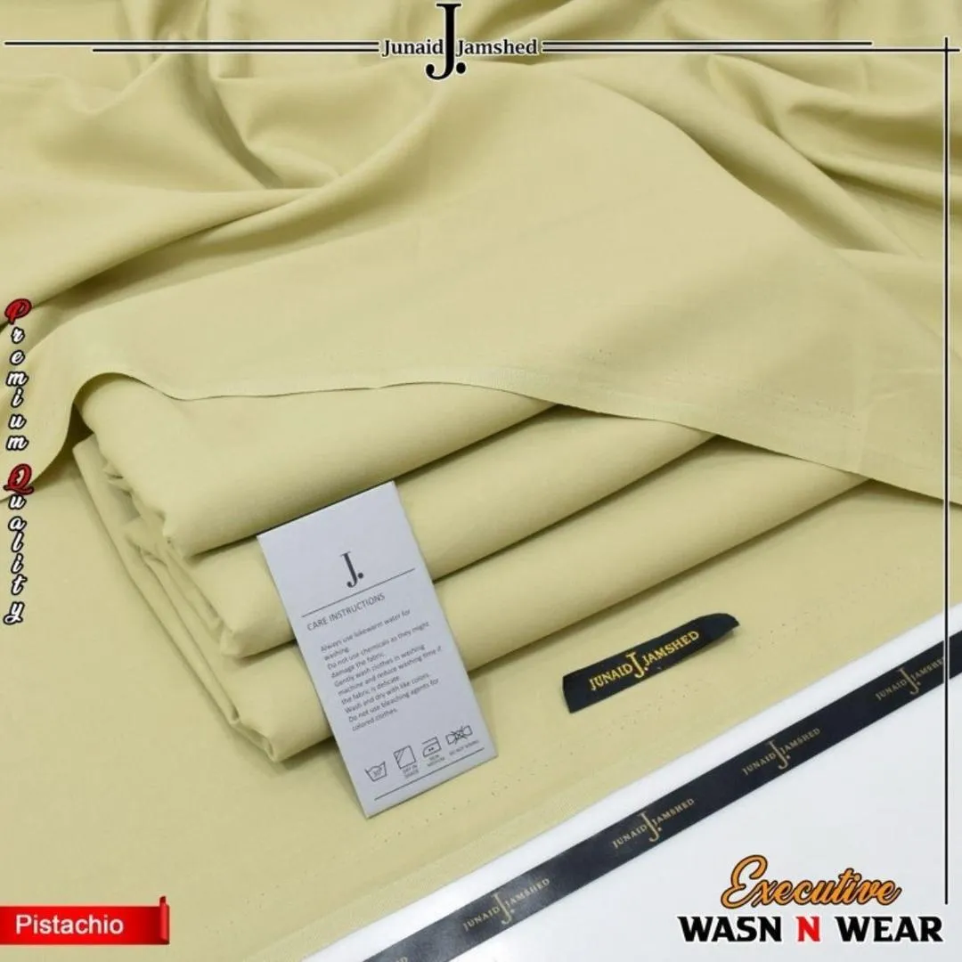 J. Junaid Jamshed Men’s Wash and Wear Unstitched Shalwar Kameez – Premium Comfortable Suit