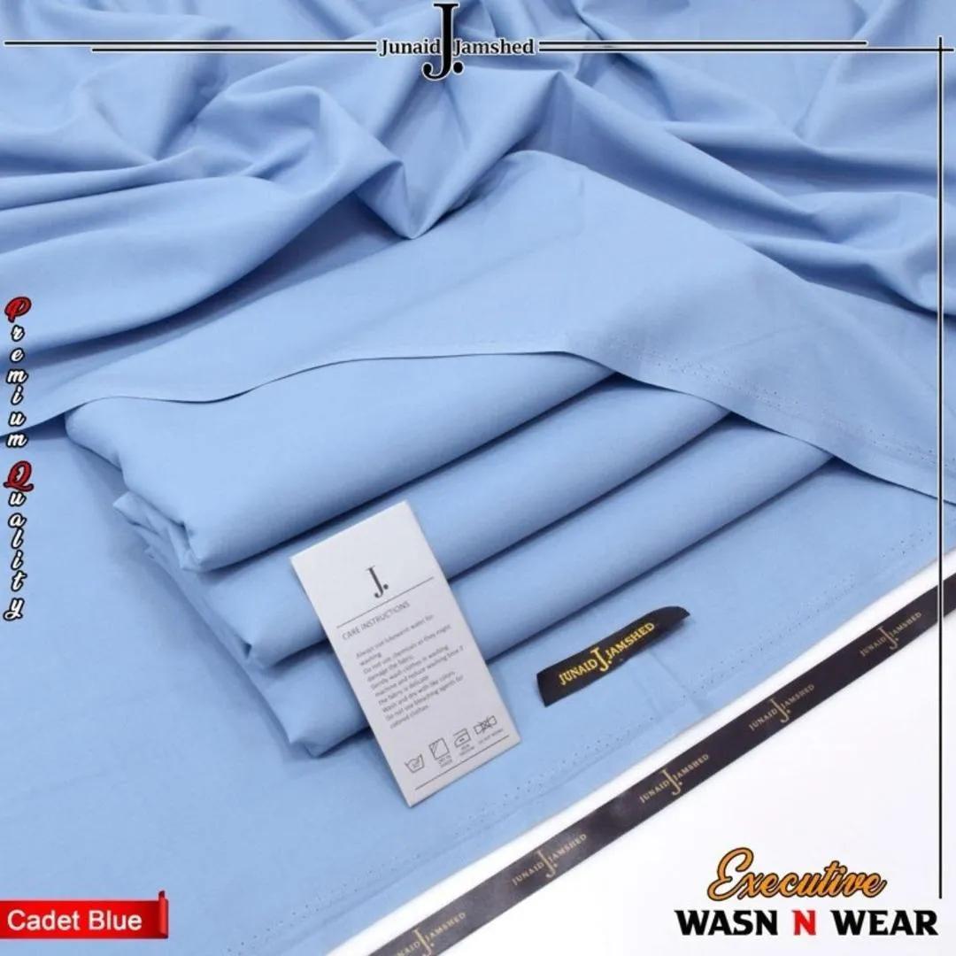 J. Junaid Jamshed Men’s Wash and Wear Unstitched Shalwar Kameez – Premium Comfortable Suit
