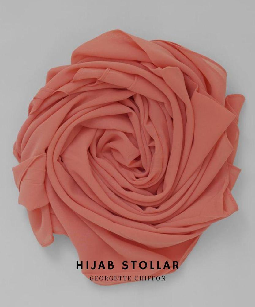 1 Pc Chiffon Plain Hijab 