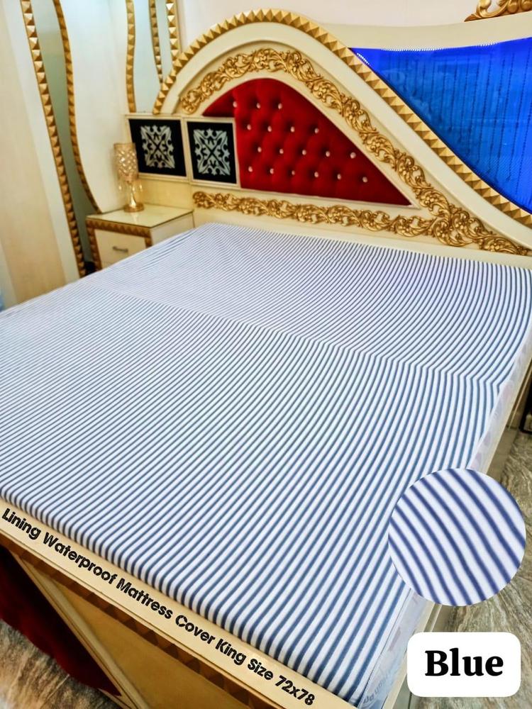 Palachi Printed Double Bed Mattress Cover