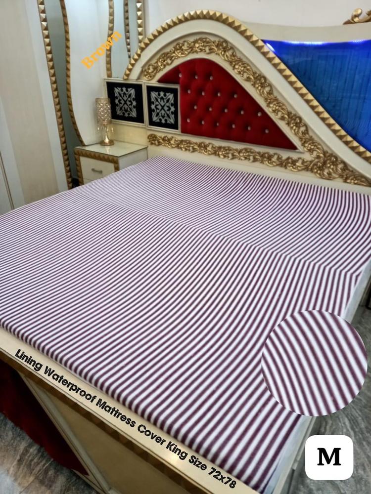 Palachi Printed Double Bed Mattress Cover