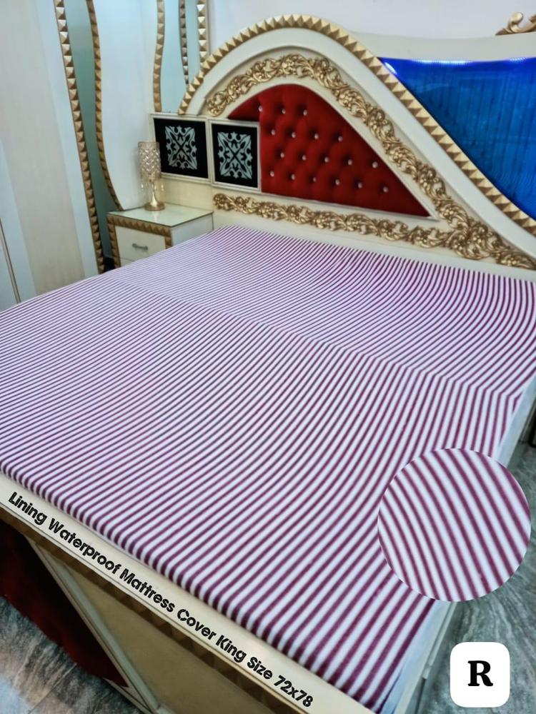 Palachi Printed Double Bed Mattress Cover