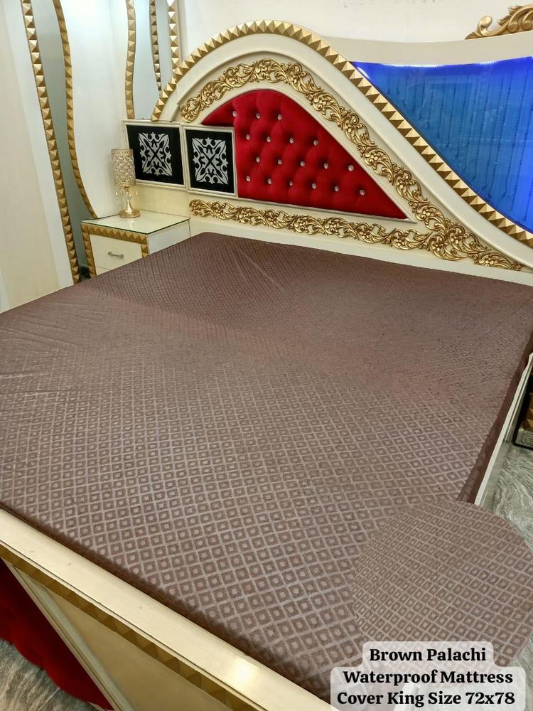 Palachi Printed Double Bed Mattress Cover