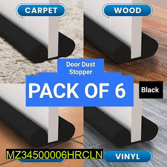 Door Dust Stopper Double Draft Guard