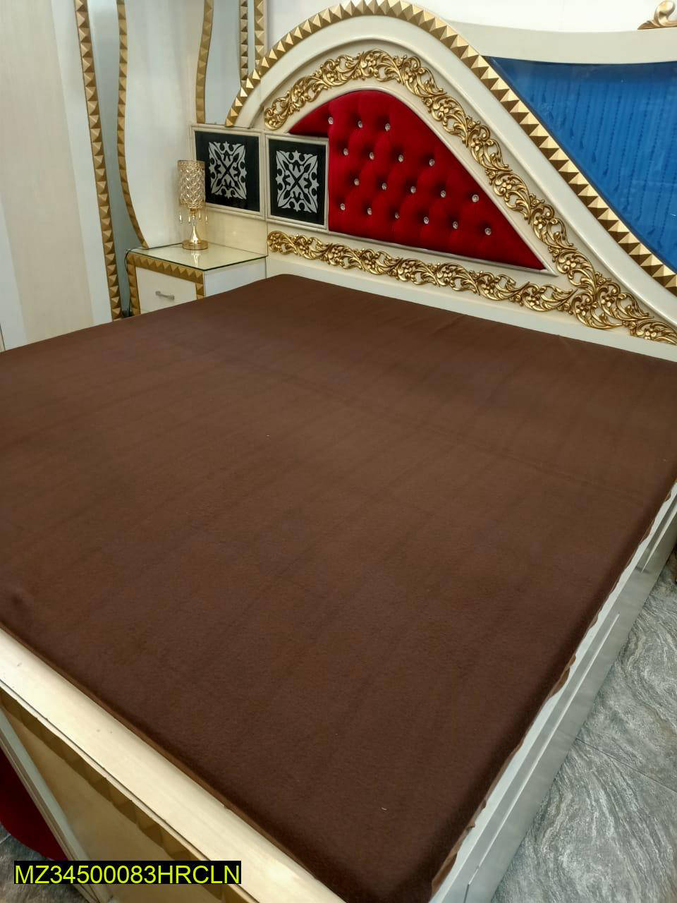 Cotton Printed Double Bed Mattress Cover