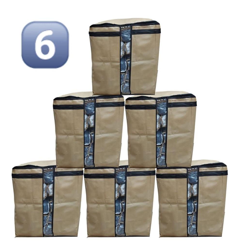 Non-Woven Storage Bag, Pack Of 6
