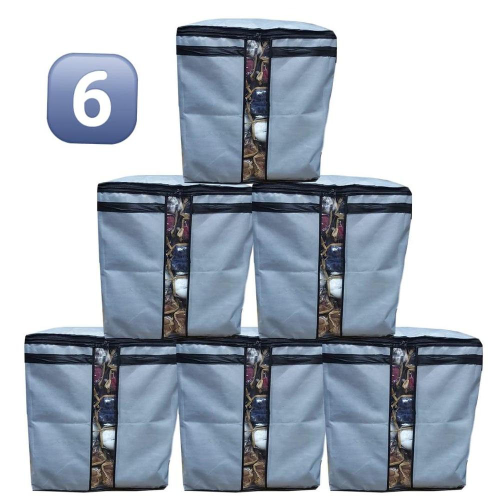 Non-Woven Storage Bag, Pack Of 6