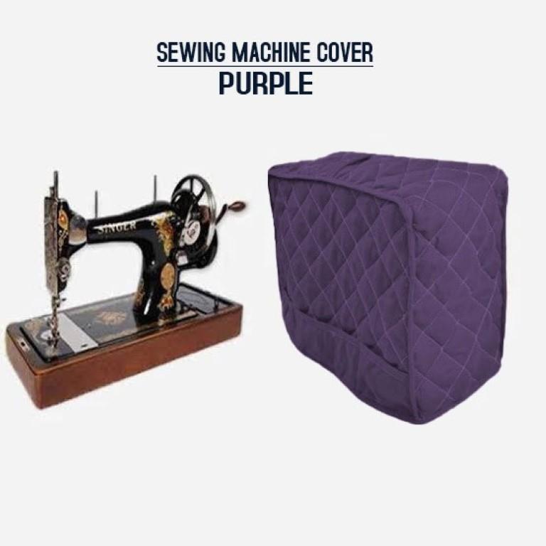 1 Pc  Cotton Plain Sewing Machine Cover