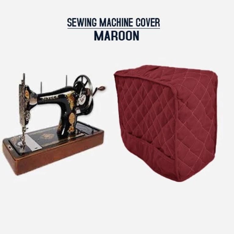 1 Pc  Cotton Plain Sewing Machine Cover