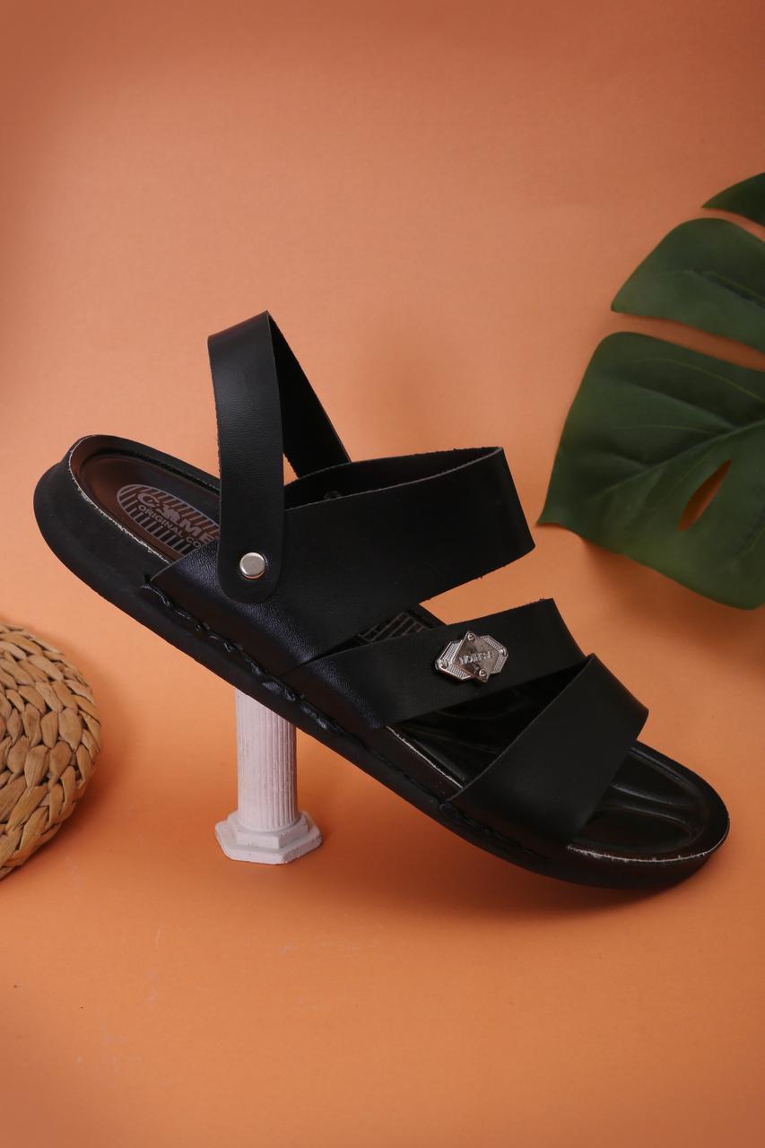 Men's Casual Synthetic Leather Sandals - 1 Pcs - Stylish & Comfortable