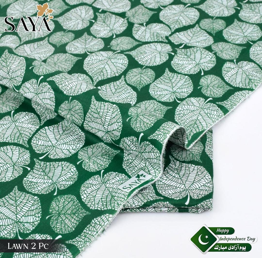 2 Pcs Women's Unstitched Printed Suit