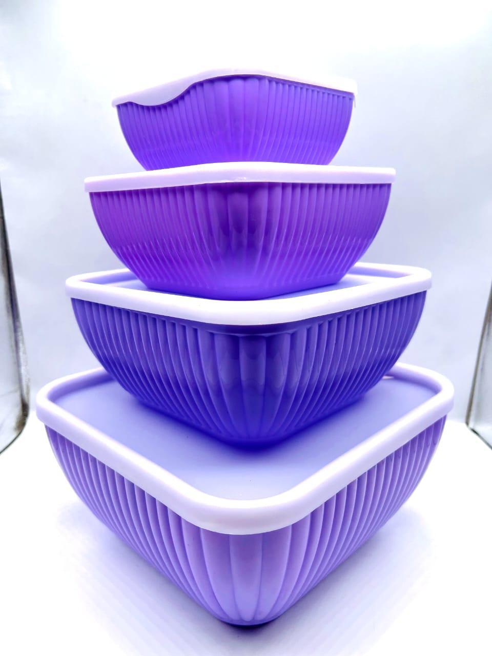 Food Storage Container, Pack Of 4