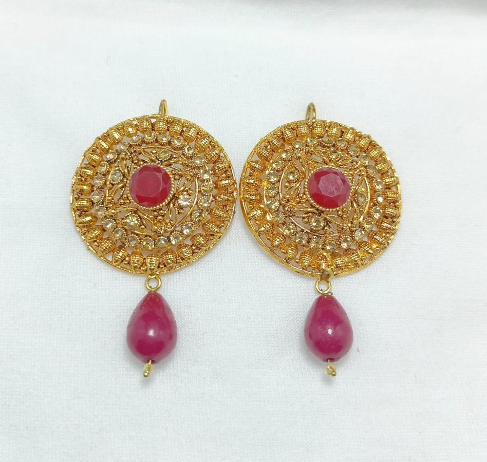 Golden Resin Polish Pair Of Tops