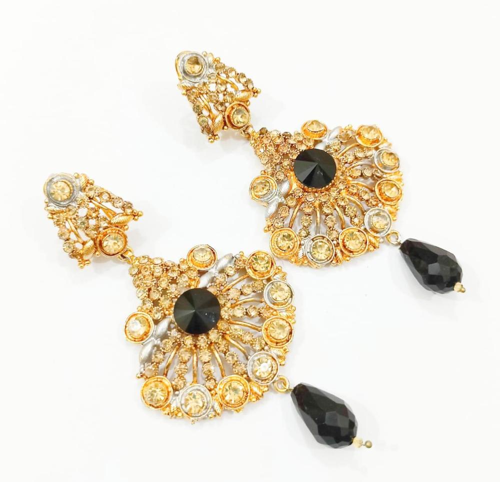 Traditional Gold Plated Earrings