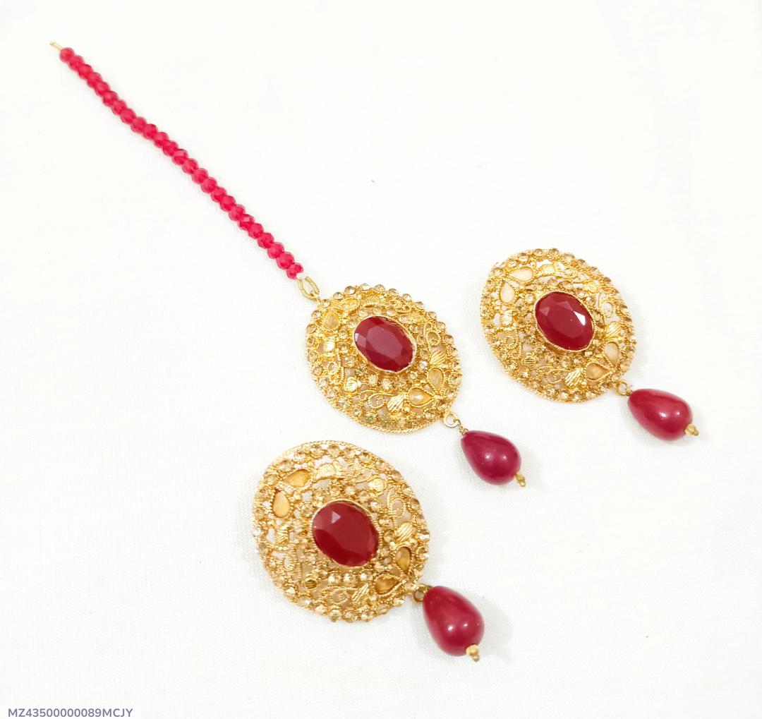 Stylish Maroon 3 Pcs Layered Tops