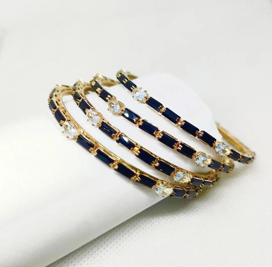 4 Pcs Plain Bangle
