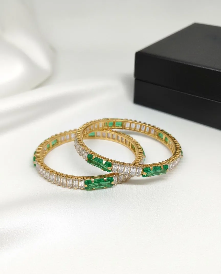 2 Pcs Plain Bangle