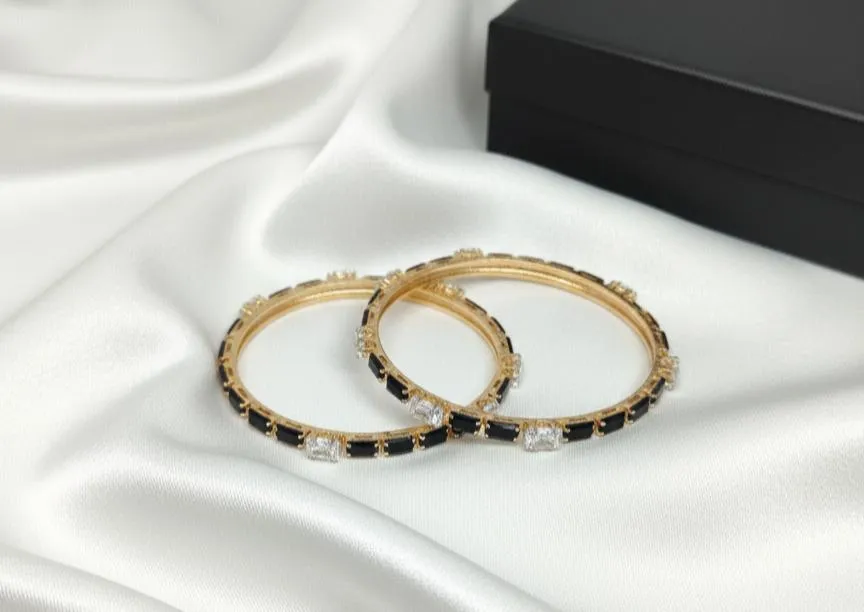2 Pcs Plain Bangle