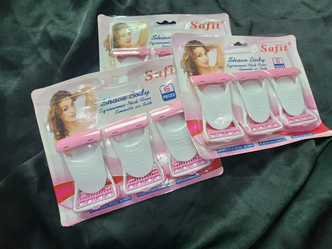 6 Pcs Disposable Razor for Sensitive Skin - Safe & Effective Hair Removal