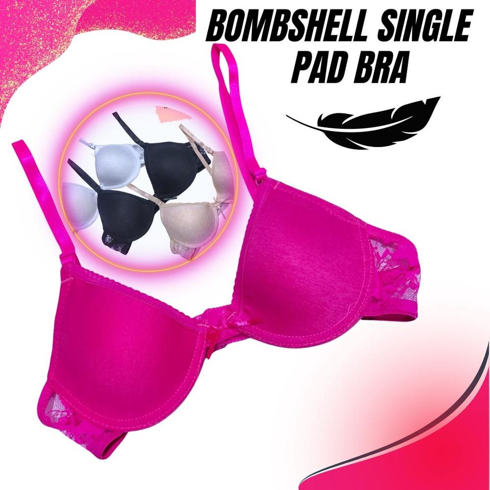 Bombshell Padded Bra, Pack Of 3