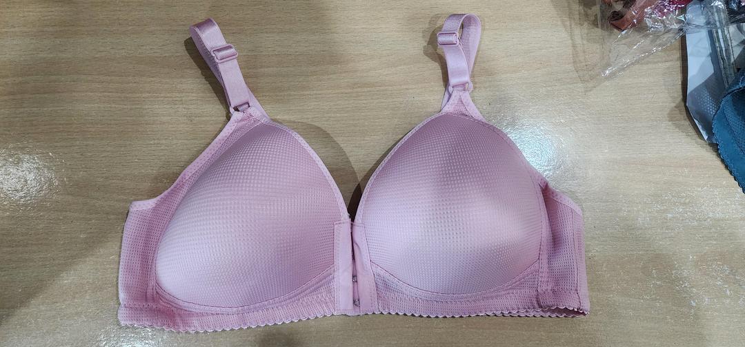 Cotton Sequins Padded Full Cup Bra