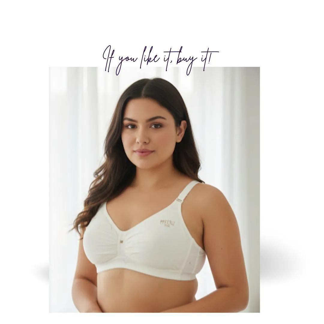 Cotton Printed Comfortable And Lightweight Full Cup Bra