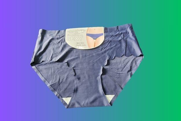 Elastane Plain Comfortable And Breathable Plain Panties