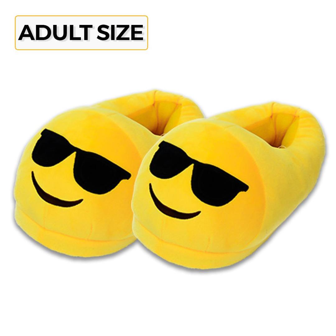 Cool Shade Emoji Slippers Warm & Comfortable Male/Female