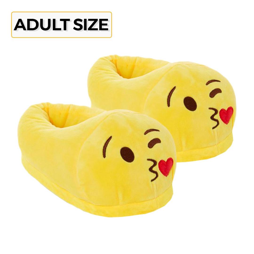 Kiss Emoji Slippers Warm & Comfortable Male/Female