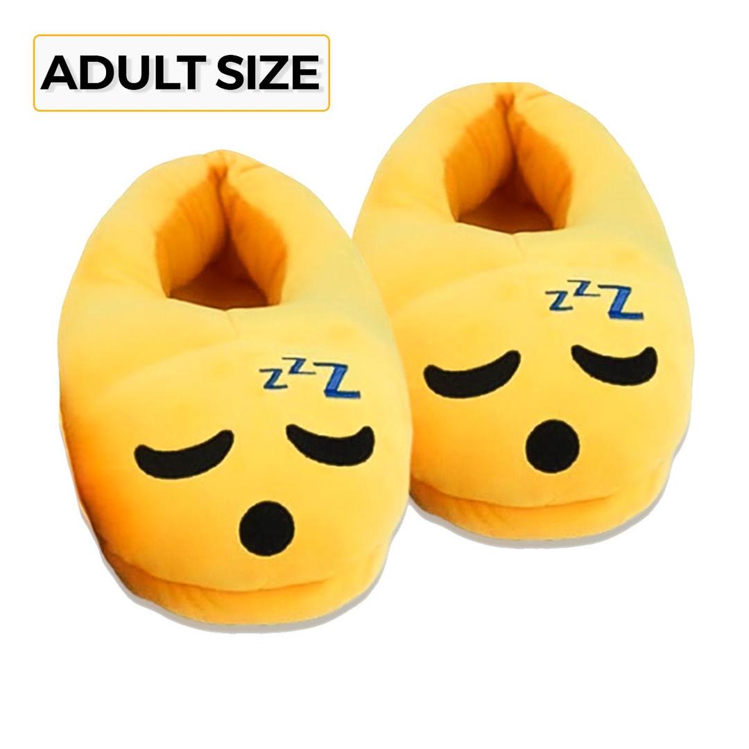 Sleepy Emoji Slippers Warm & Comfortable Male/Female