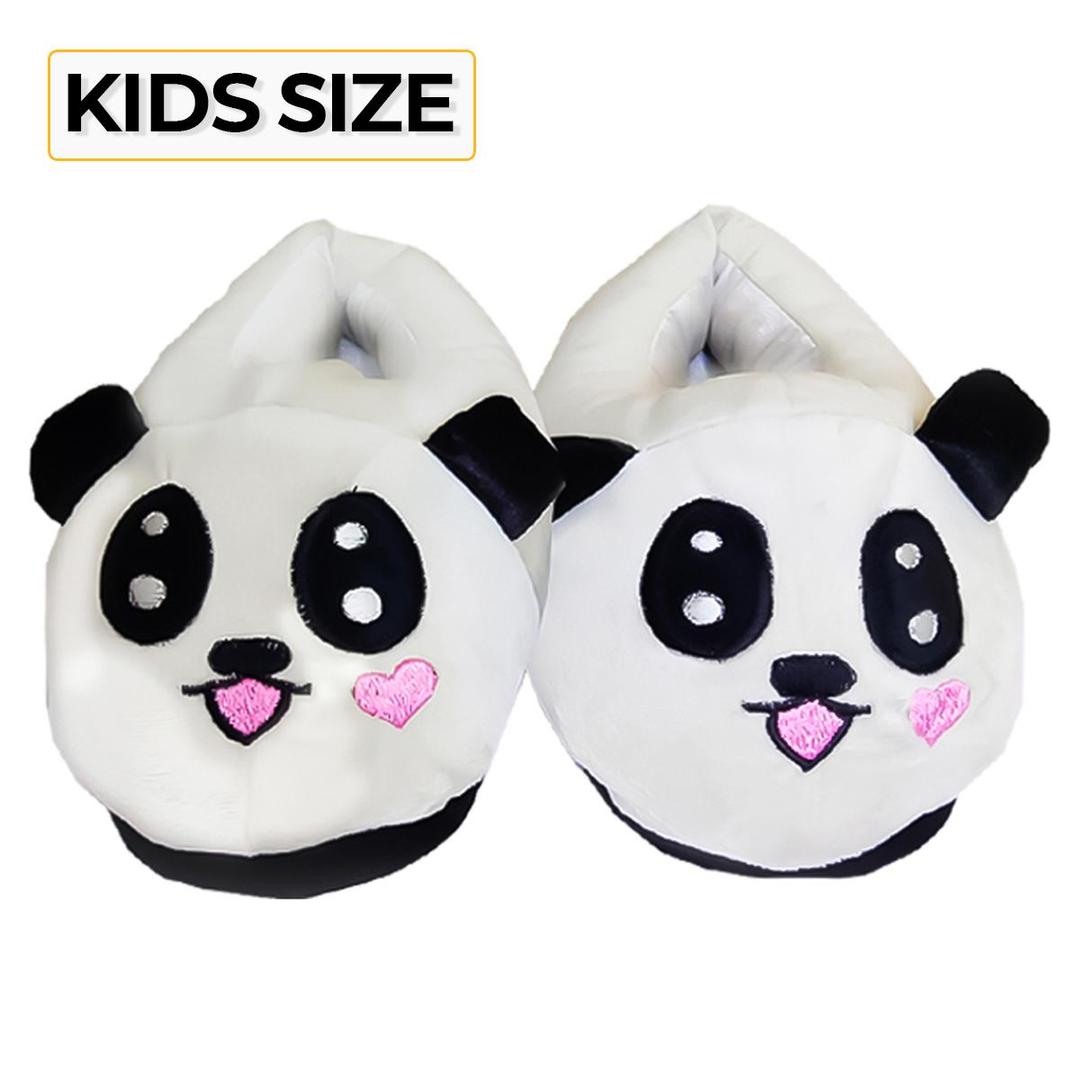 Panda Kids Emoji Slippers Warm & Comfortable Boys/Girls